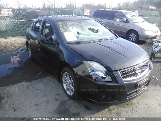 3N1AB6AP4AL688671 - 2010 NISSAN SENTRA 2.0/2.0S/SR/2.0SL BLACK photo 1