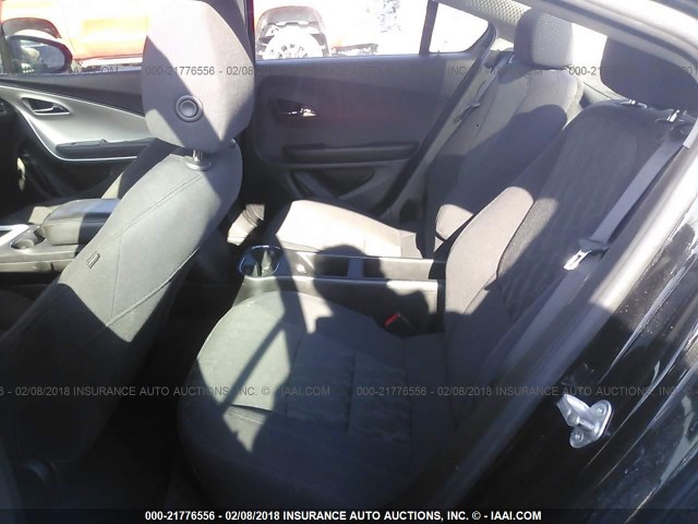 1G1RA6E45DU148736 - 2013 CHEVROLET VOLT BLACK photo 8