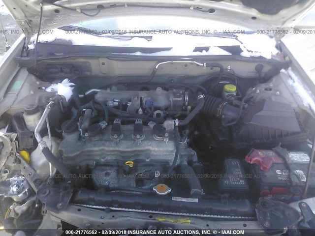 3N1CB51D66L611543 - 2006 NISSAN SENTRA 1.8/1.8S SILVER photo 10