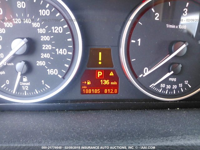 5UXFF03589LJ96747 - 2009 BMW X5 XDRIVE35D Blanc photo 7