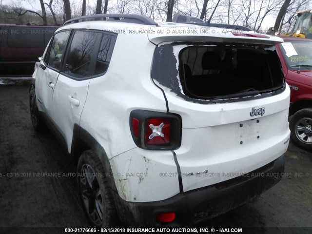 ZACCJBBT3FPC12553 - 2015 JEEP RENEGADE LATITUDE WHITE photo 6