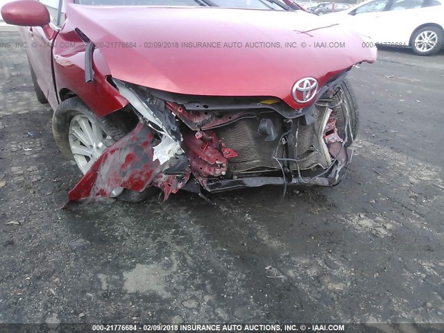 4T3ZE11A09U001454 - 2009 TOYOTA VENZA RED photo 6