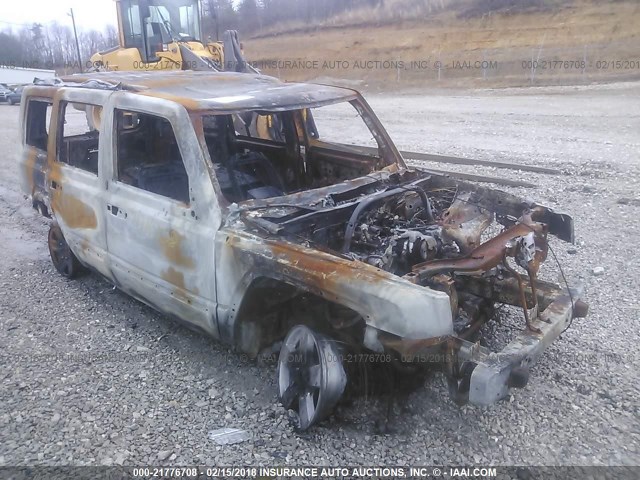 1J8HG48K47C611890 - 2007 JEEP COMMANDER BLACK photo 1