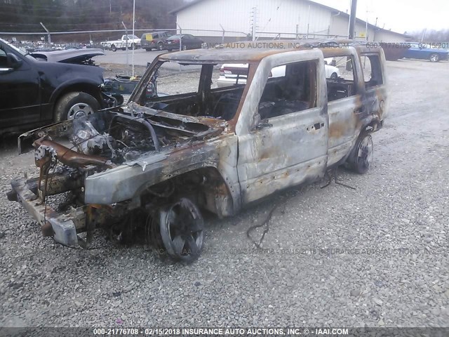 1J8HG48K47C611890 - 2007 JEEP COMMANDER BLACK photo 2