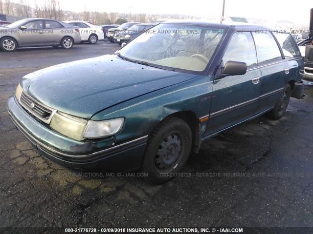 4S3BJ633XR9949563 - 1994 SUBARU LEGACY L/L SUNSPORT GREEN photo 2