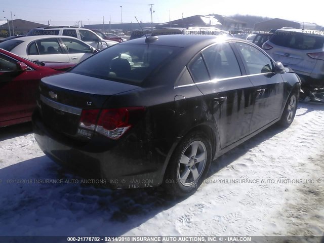 1G1PE5SB2G7228474 - 2016 CHEVROLET CRUZE LIMITED LT GRAY photo 4