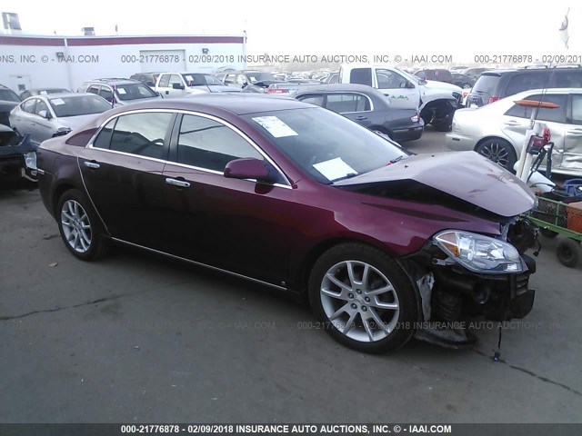 1G1ZK57789F156081 - 2009 CHEVROLET MALIBU LTZ 栗色 照片 1