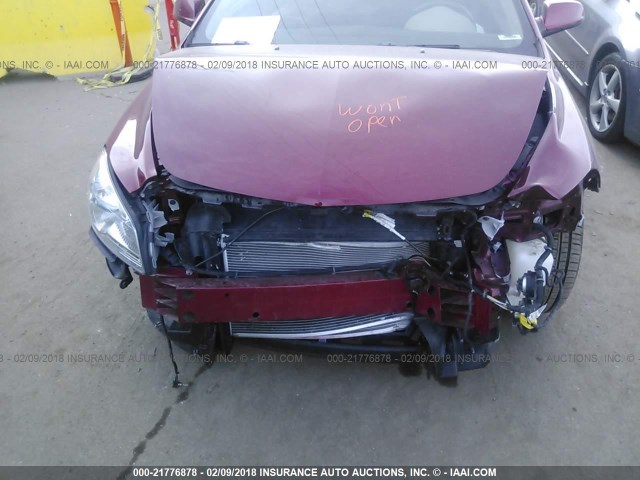 1G1ZK57789F156081 - 2009 CHEVROLET MALIBU LTZ 栗色 照片 6