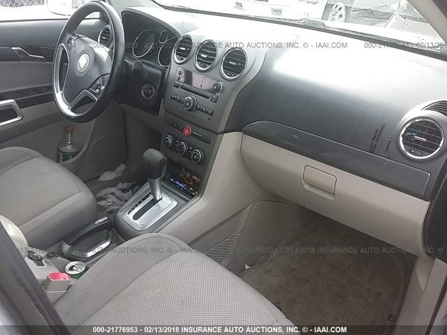 3GSDL53799S557871 - 2009 SATURN VUE XR SILVER photo 5