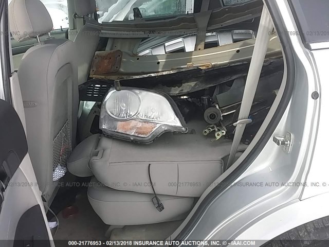 3GSDL53799S557871 - 2009 SATURN VUE XR SILVER photo 8