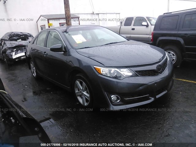 4T1BF1FK9CU088528 - 2012 TOYOTA CAMRY SE/LE/XLE Pewter photo 1