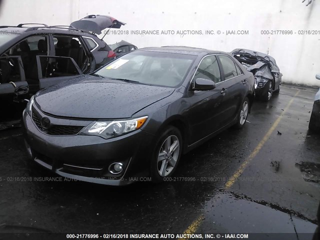 4T1BF1FK9CU088528 - 2012 TOYOTA CAMRY SE/LE/XLE Pewter photo 2