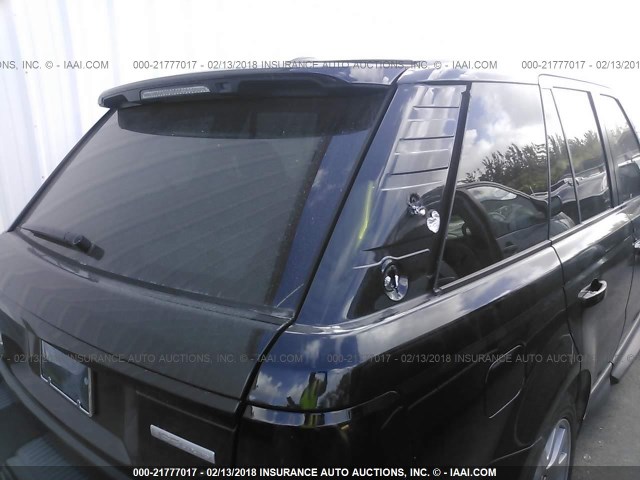 SALSK2D42CA721844 - 2012 LAND ROVER RANGE ROVER SPORT LUX BLACK photo 6