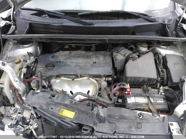 JTLZE4FE2C1141917 - 2012 TOYOTA SCION XB SILVER photo 10
