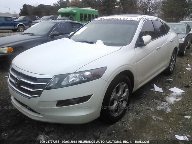 5J6TF1H56CL006464 - 2012 HONDA CROSSTOUR EXL თეთრი ფოტო 2