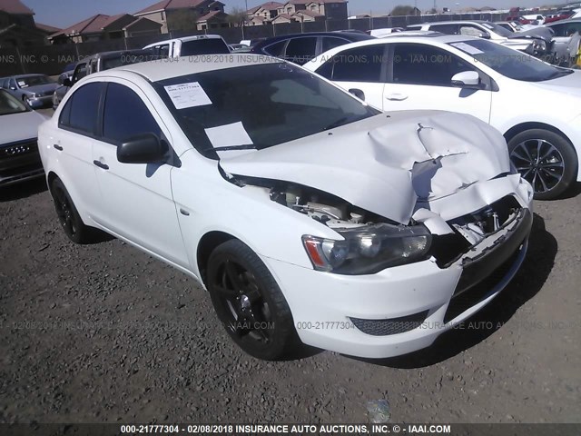 JA3AU16U79U019920 - 2009 MITSUBISHI LANCER DE WHITE photo 1