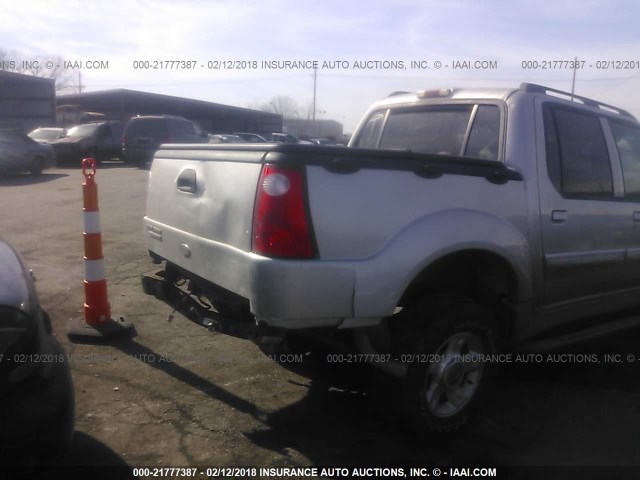 1FMZU77E53UA39164 - 2003 FORD EXPLORER SPORT TRAC  SILVER photo 6