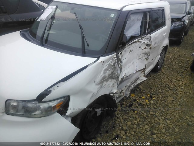 JTLKE50EX81026277 - 2008 TOYOTA SCION XB თეთრი ფოტო 6