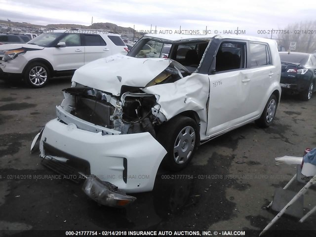 JTLZE4FE6CJ018461 - 2012 TOYOTA SCION XB Weiß Foto 2