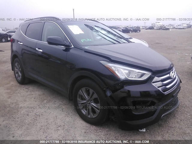 5XYZU3LB6GG334189 - 2016 HYUNDAI SANTA FE SPORT  BLACK photo 1