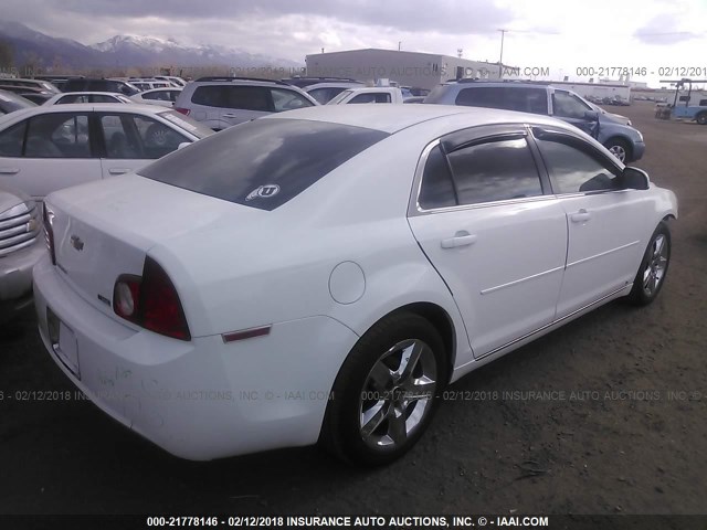 1G1ZC5E02A4113651 - 2010 CHEVROLET MALIBU 1LT 白色 照片 4
