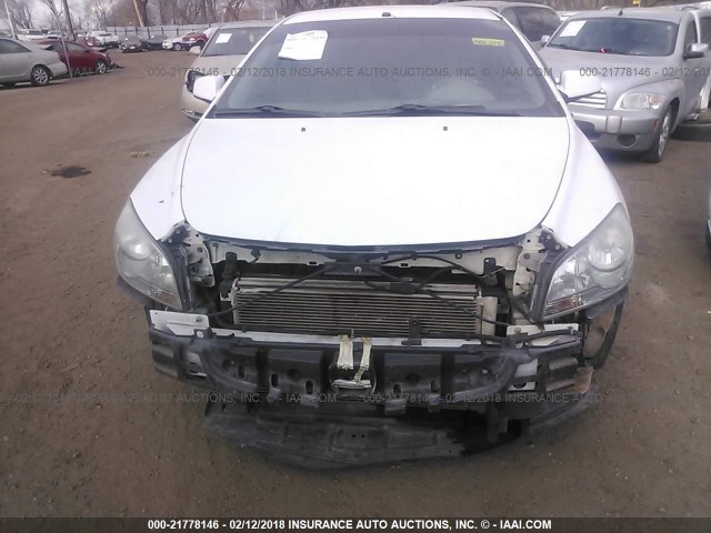 1G1ZC5E02A4113651 - 2010 CHEVROLET MALIBU 1LT 白色 照片 6