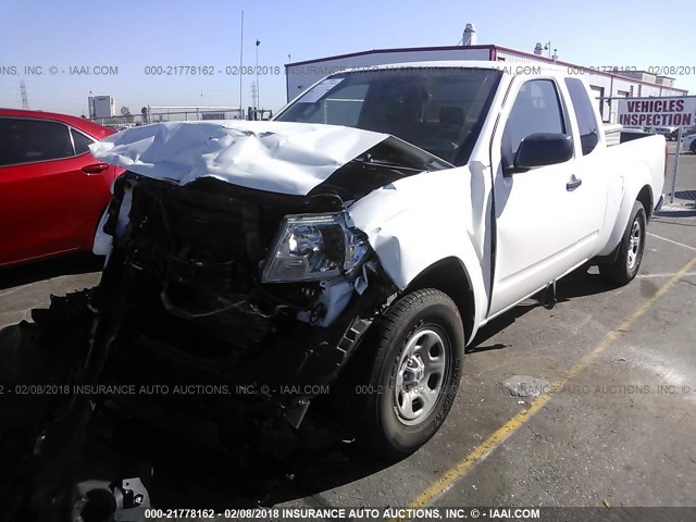 1N6BD0CT9GN738280 - 2016 NISSAN FRONTIER S/SV WHITE photo 2