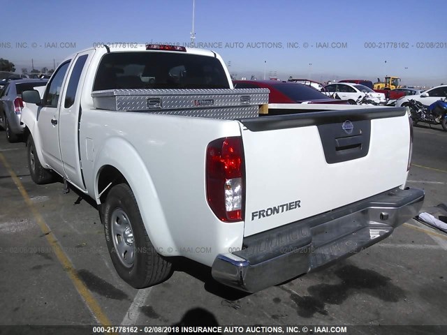 1N6BD0CT9GN738280 - 2016 NISSAN FRONTIER S/SV WHITE photo 3