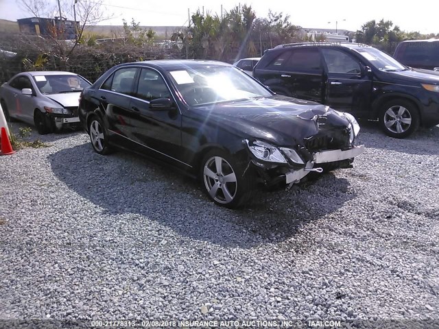 WDDHF8HB9BA449167 - 2011 MERCEDES-BENZ E 350 4MATIC BLACK photo 1