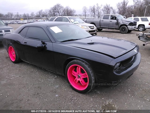 2B3CJ4DV9AH179354 - 2010 DODGE CHALLENGER SE BLACK photo 1