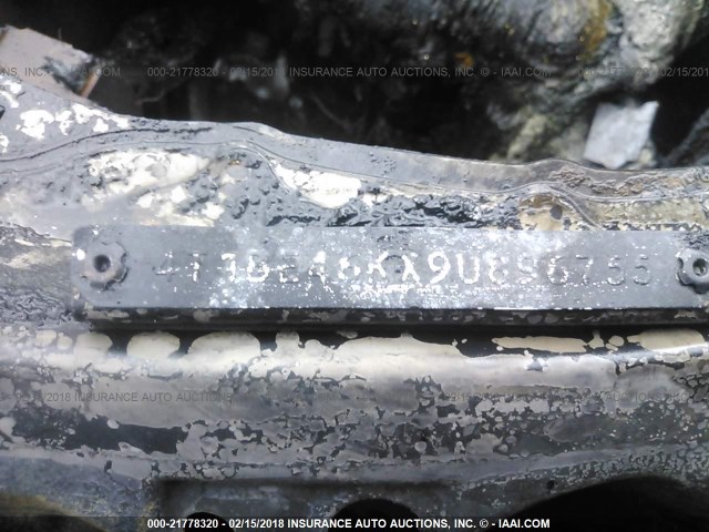 4T1BE46KX9U896755 - 2009 TOYOTA CAMRY SE/LE/XLE Ақ фото 9