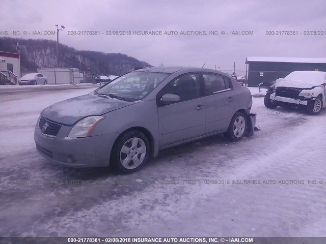 3N1AB61E89L681698 - 2009 NISSAN SENTRA 2.0/2.0S/2.0SL GRAY photo 2