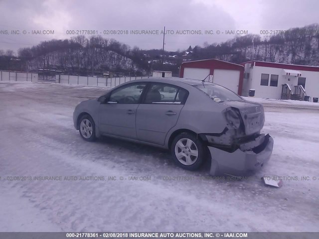 3N1AB61E89L681698 - 2009 NISSAN SENTRA 2.0/2.0S/2.0SL GRAY photo 3