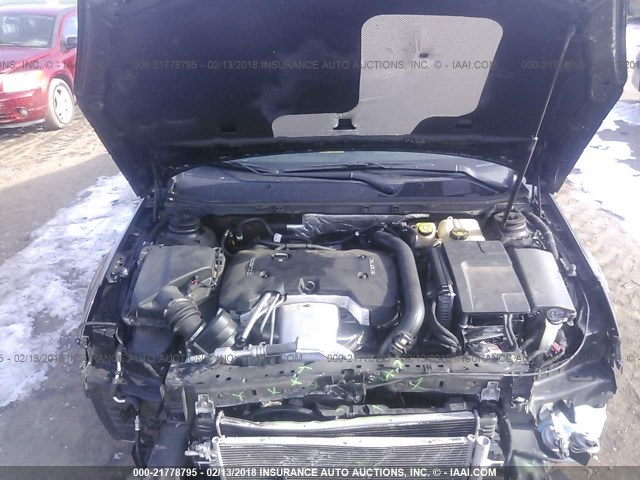 2G4GK5EX1E9288390 - 2014 BUICK REGAL BLACK photo 10