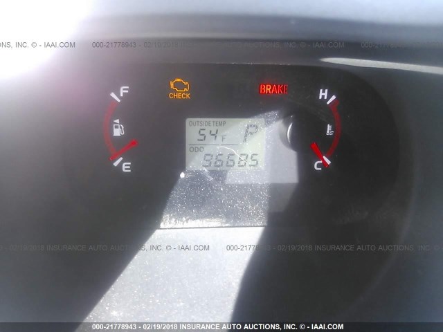 2T1KU40E79C071974 - 2009 TOYOTA COROLLA MATRIX  SILVER photo 7