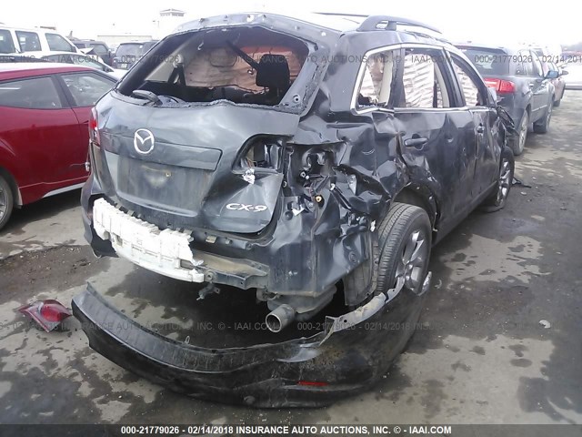 JM3TB2BA7F0447630 - 2015 MAZDA CX-9 SPORT GRAY photo 4