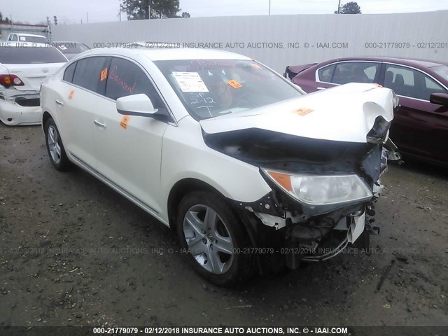 1G4GA5ED1BF239170 - 2011 BUICK LACROSSE CX WHITE photo 1