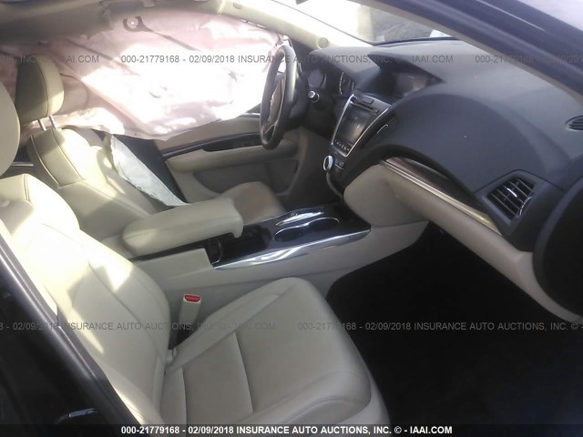 5FRYD4H48GB028094 - 2016 ACURA MDX TECHNOLOGY BLACK photo 5