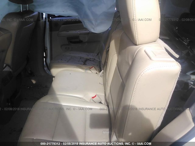 5N1BA0ND4DN609811 - 2013 NISSAN ARMADA SV/SL/PLATINUM WHITE photo 8