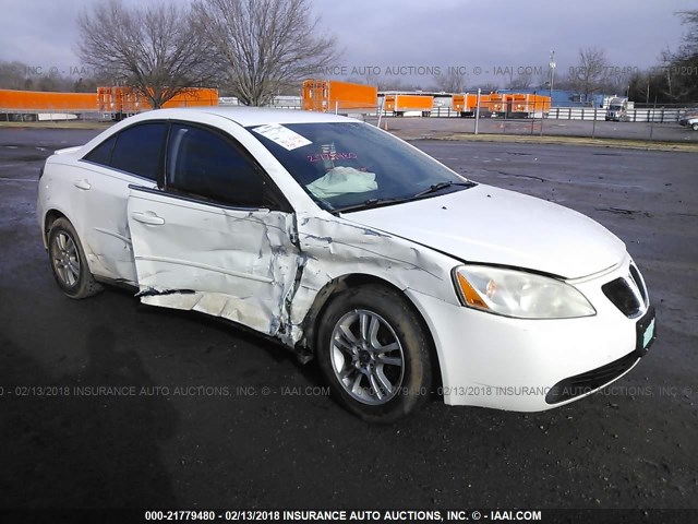 1G2ZG558464115964 - 2006 PONTIAC G6 SE1 WHITE photo 1