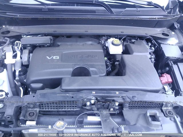 5N1DR2MNXHC683856 - 2017 NISSAN PATHFINDER S/SV/SL/PLATINUM 灰色 照片 10