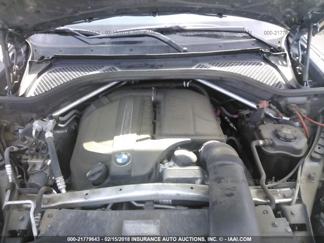 5UXKR0C51F0K69847 - 2015 BMW X5 XDRIVE35I GRAY photo 10