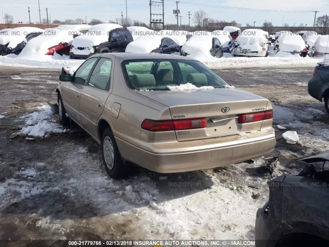 4T1BG22K7WU336949 - 1998 TOYOTA CAMRY CE/LE/XLE 金色 照片 3