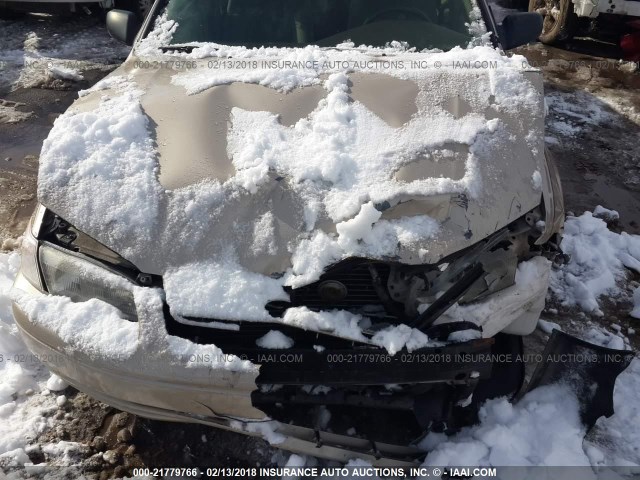 4T1BG22K7WU336949 - 1998 TOYOTA CAMRY CE/LE/XLE 金色 照片 6