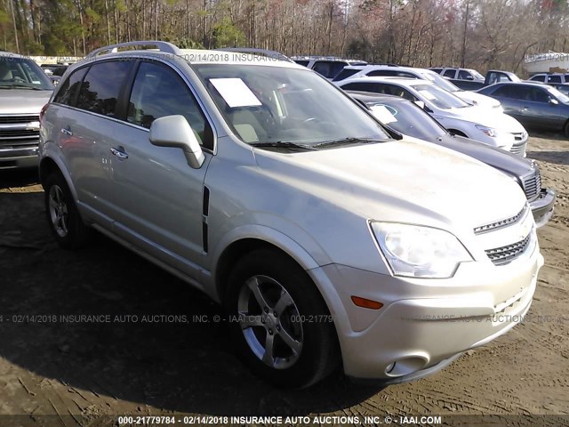 3GNAL3EK6DS612054 - 2013 CHEVROLET CAPTIVA LT BEIGE photo 1