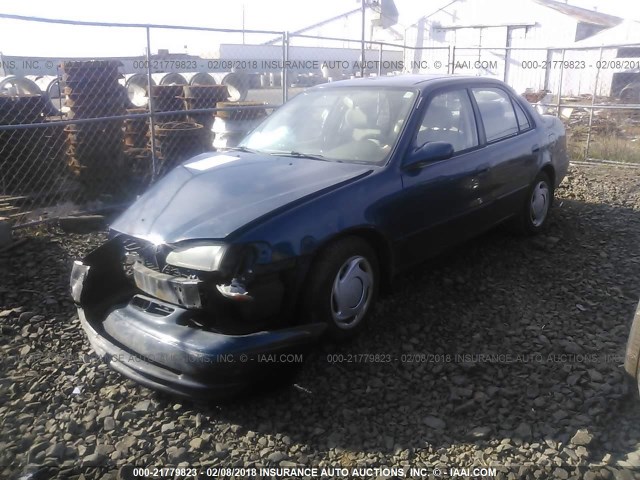1NXBR18E0WZ064511 - 1998 TOYOTA COROLLA VE/CE/LE 蓝色 照片 2