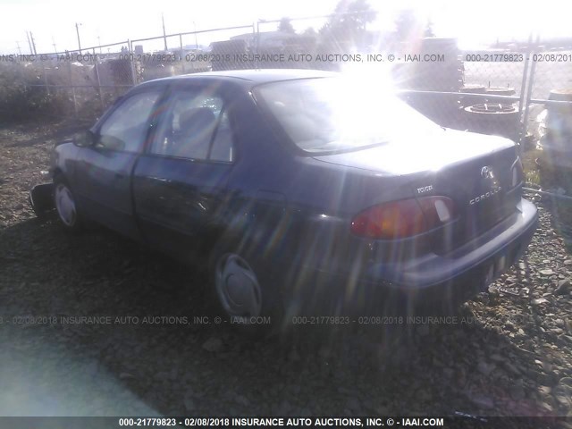 1NXBR18E0WZ064511 - 1998 TOYOTA COROLLA VE/CE/LE 蓝色 照片 3