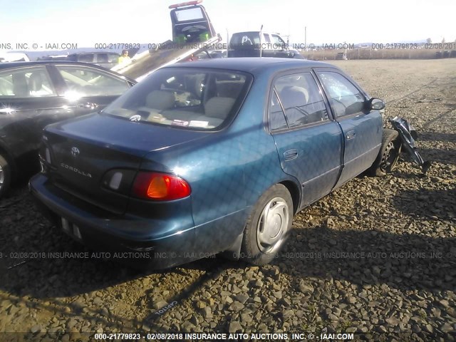 1NXBR18E0WZ064511 - 1998 TOYOTA COROLLA VE/CE/LE 蓝色 照片 4