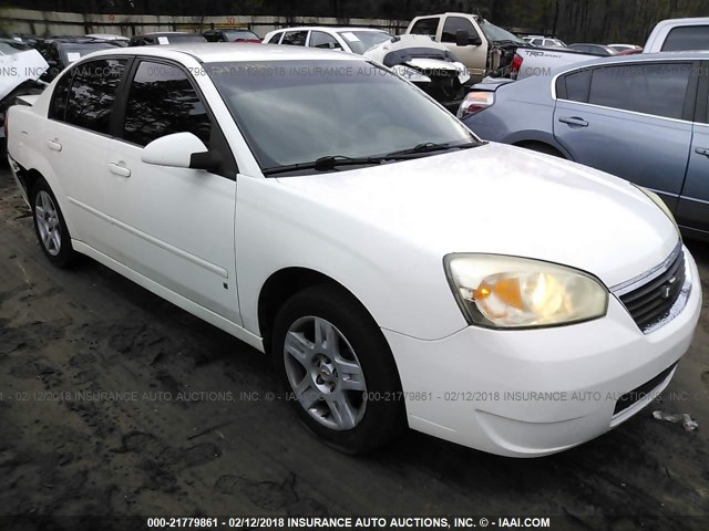 1G1ZT58F97F297824 - 2007 CHEVROLET MALIBU LT WHITE photo 1