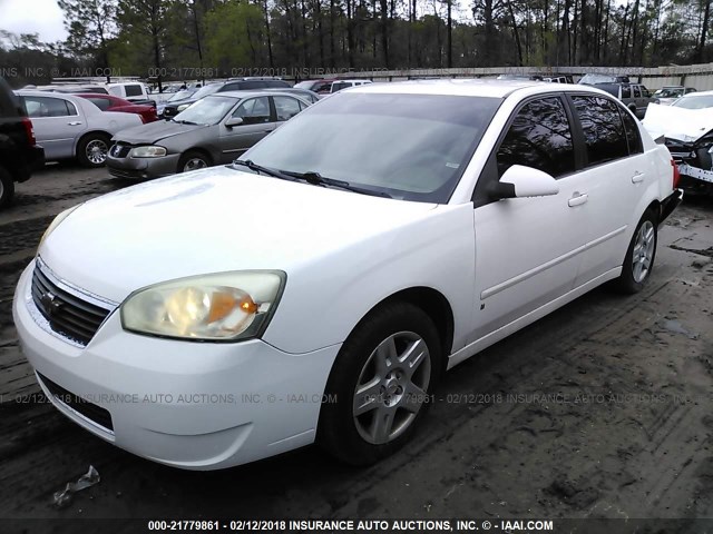 1G1ZT58F97F297824 - 2007 CHEVROLET MALIBU LT WHITE photo 2